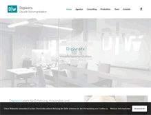 Tablet Screenshot of digiworx.de